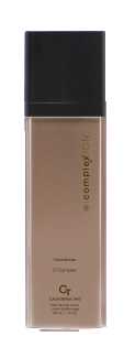 complexion_facial A complexion correcting, luxurious, rich and sophisticated collection of tanning technologies formulated to deliver a more intense, faster-acting, longer-lasting natural dark color.